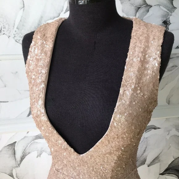 Tobi Size XS Sequin Dress - Picture 4 of 7